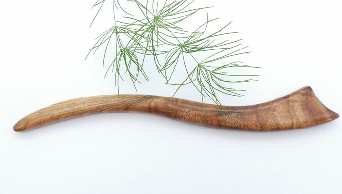 Haarstab aus Holz - Ulme (Rüster)