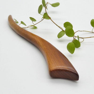 Haarstab aus Holz - Eibe