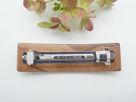 Haarspange aus Apfelbaum & kleine Klammer