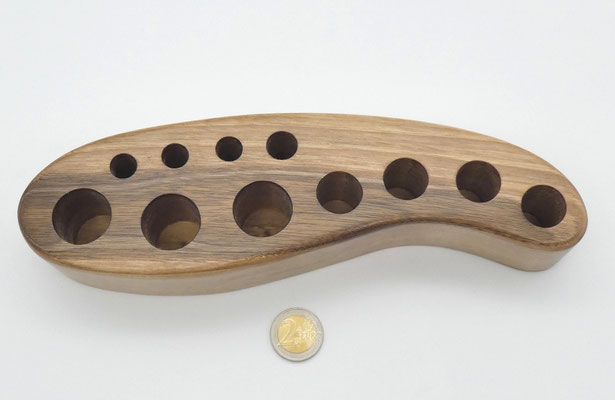  Kosmetikständer aus Holz - Walnuss
