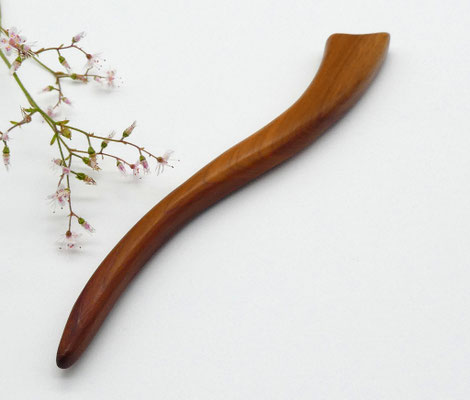 Haarstab aus Holz - Eibe