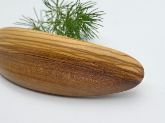 Haarspange aus Olivenholz & kleine Klammer