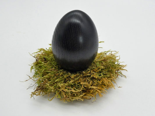 Holzei aus Mooreiche für Ostern