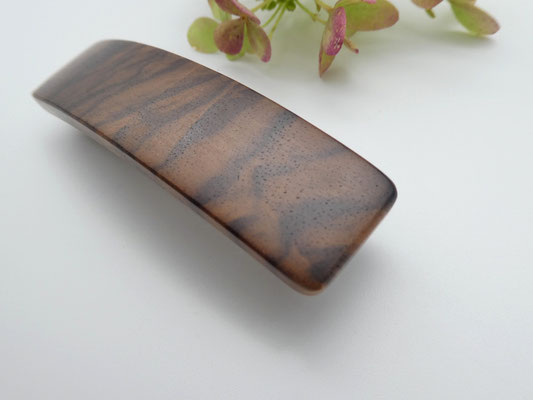 Haarspange aus Nussbaum & kleine Klammer