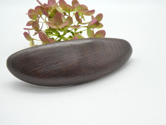 Haarspange aus Mooreiche & kleine Klammer