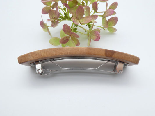 Haarspange aus Apfelbaum & kleine Klammer