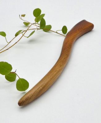 Haarstab aus Holz - Eibe