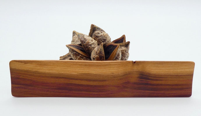 Lesezeichen aus Holz - Zwetschge