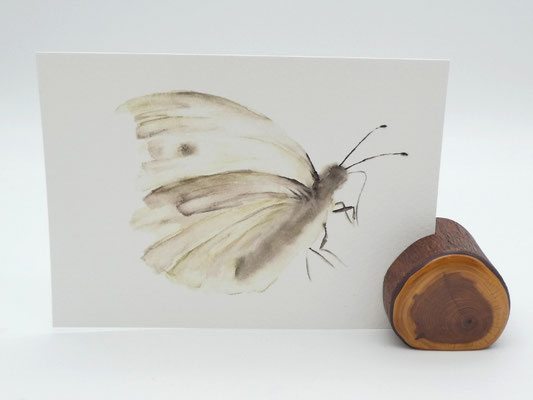 Kartenhalter aus Eibenholz