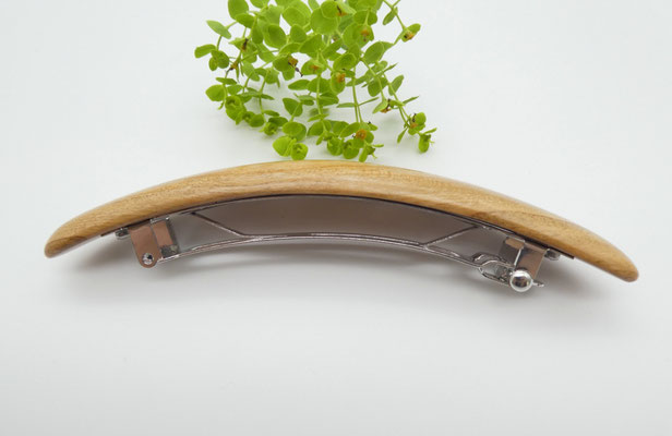 Haarspange aus Kirsche & große Klammer