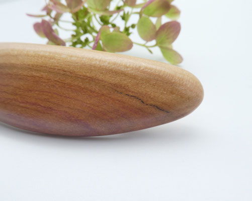 Haarspange aus Zwetschge & kleine Klammer