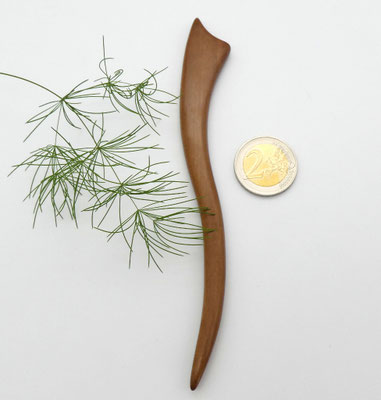 Haarstab aus Holz - Apfelbaum