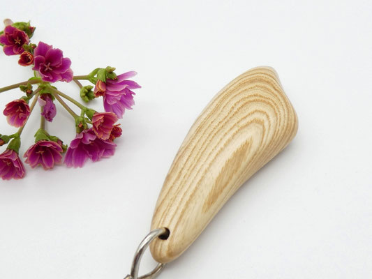 Schlüsselanhänger aus Holz - Esche