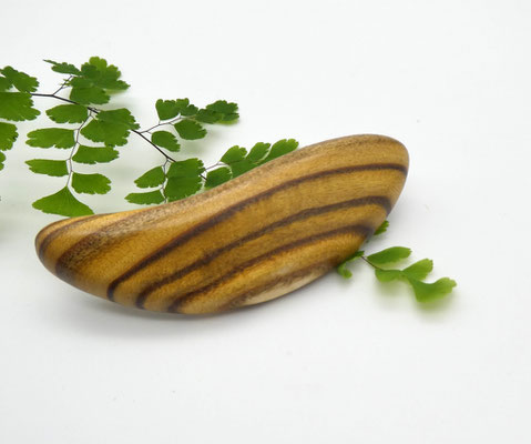 Haarspange aus Essigbaum & kleine Klammer