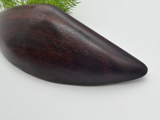 Haarspange aus Holz - Eukalyptus & große Klammer