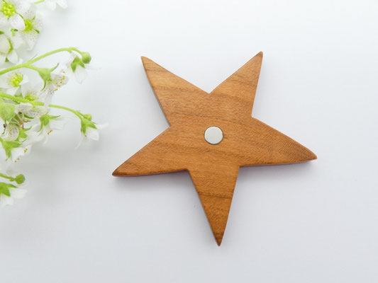 Magnet Sterne aus Kirsche