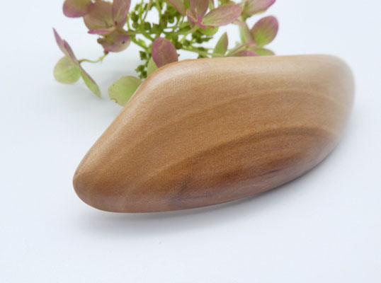 Haarspange aus Apfelholz & kleine Klammer