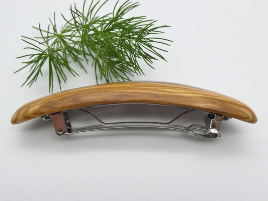 Haarspange aus Olivenholz & kleine Klammer