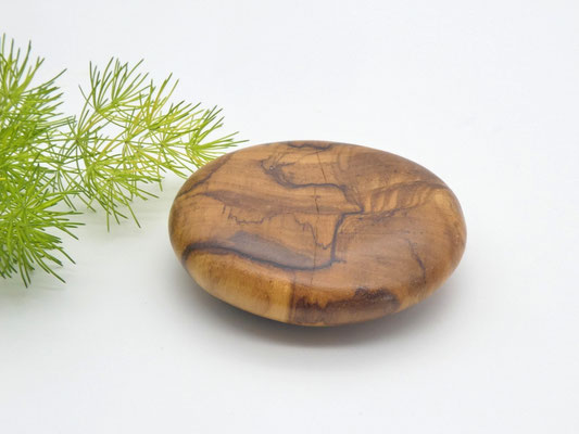 Daumenstein aus Olivenholz