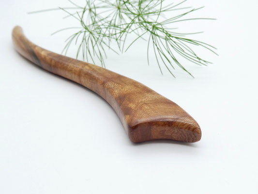 Haarstab aus Holz - Ulme (Rüster)