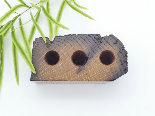 Stifthalter aus Eiche für 3 Kugelschreiber