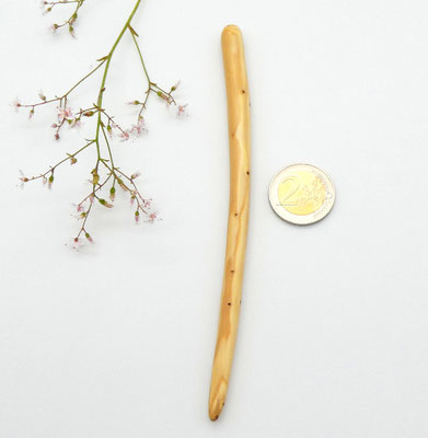 Haarstab aus Holz - Fichtenholz