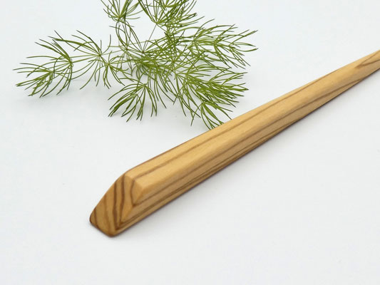 Haarnadel aus Holz - Olivenholz