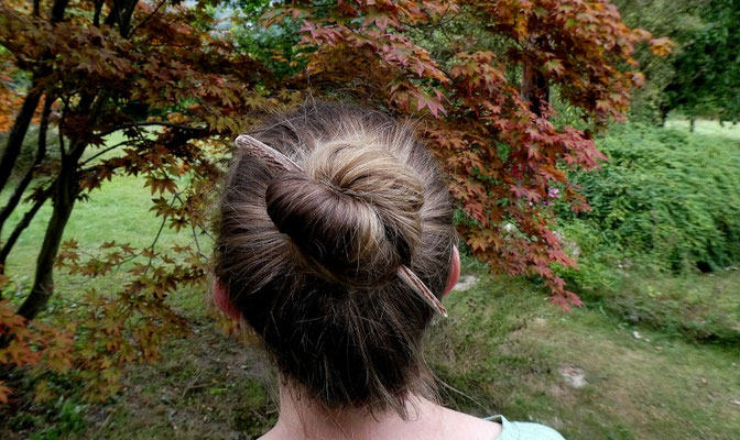 Haarstab aus Hirschgeweih