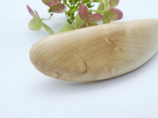 Haarspange aus Muschelahorn & kleine Klammer