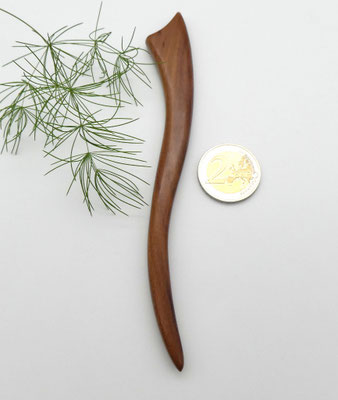 Haarstab aus Holz - Zwetschge