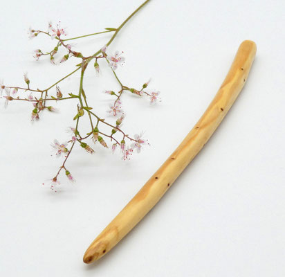 Haarstab aus Holz - Fichtenholz