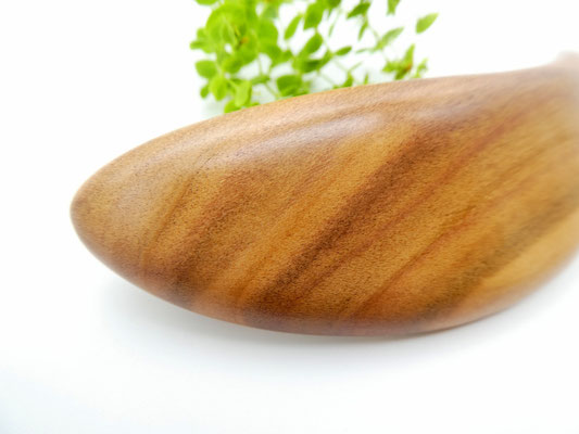 Haarspange aus Zwetschge & große Klammer