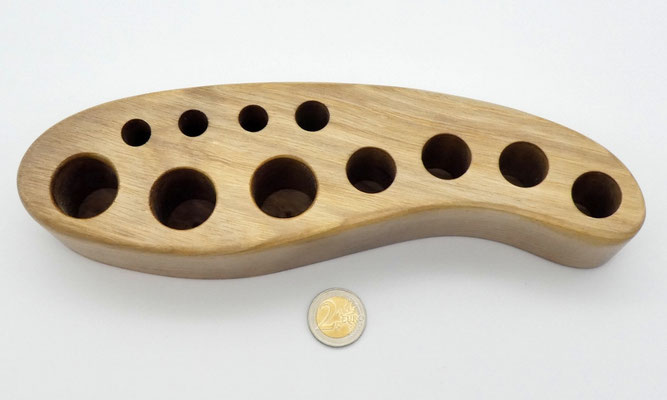 Kosmetikständer aus Holz - Walnuss