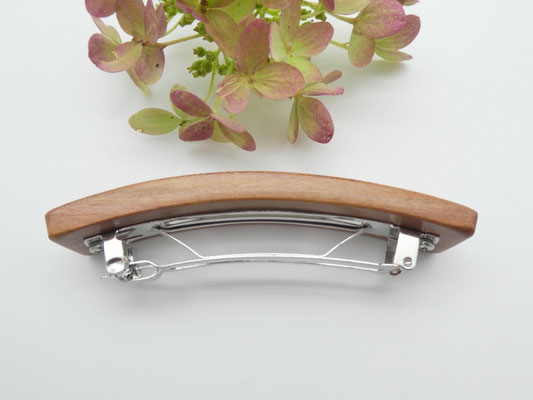 Haarspange aus Zwetschge + kleine Klammer