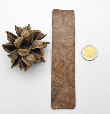 Lesezeichen aus Holz - Ahornmaser