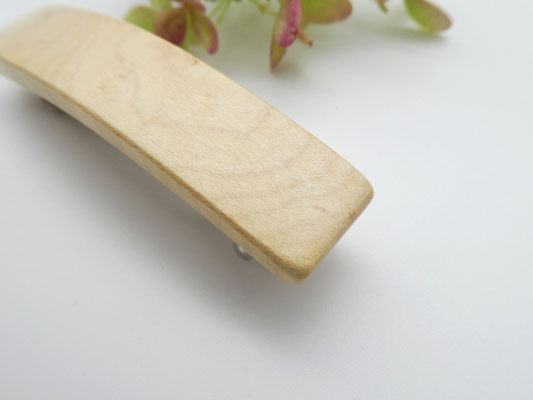 Haarspange aus Muschelahorn & kleine Klammer