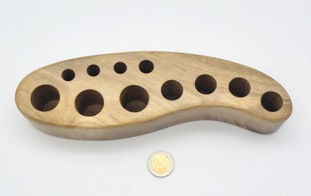 Kosmetikständer aus Holz - Walnuss