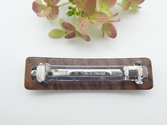 Haarspange aus Nussbaum & kleine Klammer