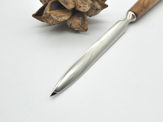 Brieföffner mit Holzgriff aus Mooreiche