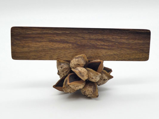 Lesezeichen aus Holz, Walnuss