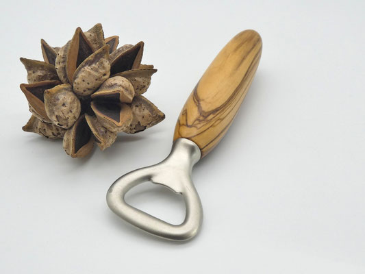 Flaschenöffner aus Olivenholz