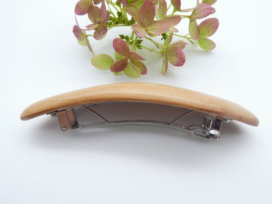 Haarspange aus Apfelholz & kleine Klammer