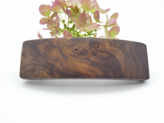 Haarspange aus Nussbaum & kleine Klammer