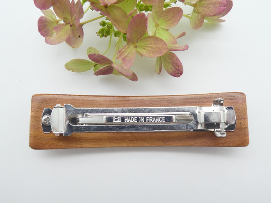 Haarspange aus Zwetschge + kleine Klammer