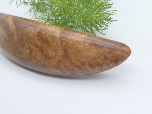 Haarspange aus Holz - Ahornmaser & große Klammer