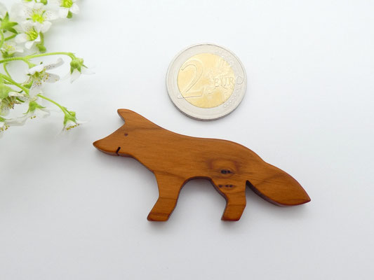 Fuchs aus Eibe - Magnet
