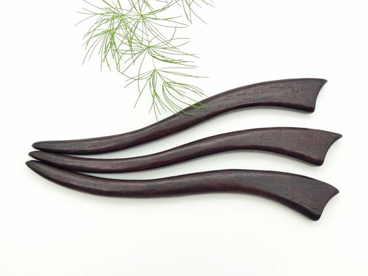 Haarstab aus Holz - Eukalyptus