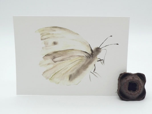 3 Kartenhalter aus Eukalyptuszapfen