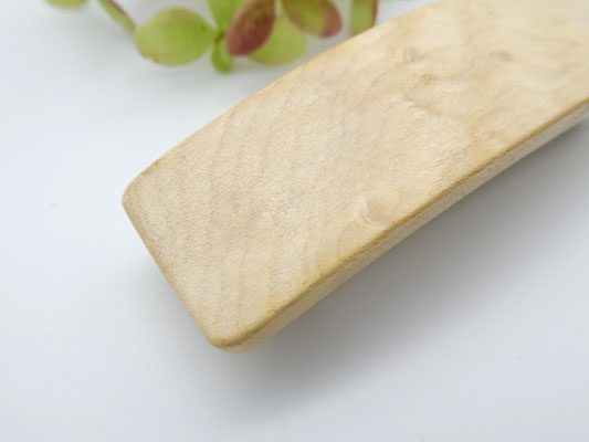 Haarspange aus Muschelahorn & kleine Klammer