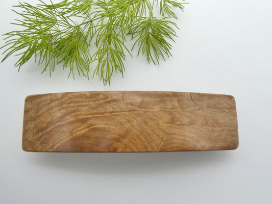 Haarspange aus Holz - Ahornmaser & mittelgroße Klammer
